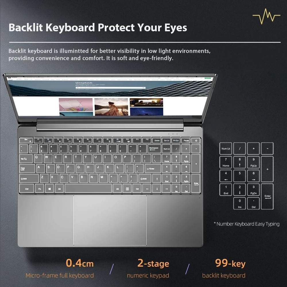Dere-Laptop-MBook-M11-15-6-12GB-RAM-512GB-SSD-Intel-Celeron-N5095-with-Fingerprint-Unlock-4