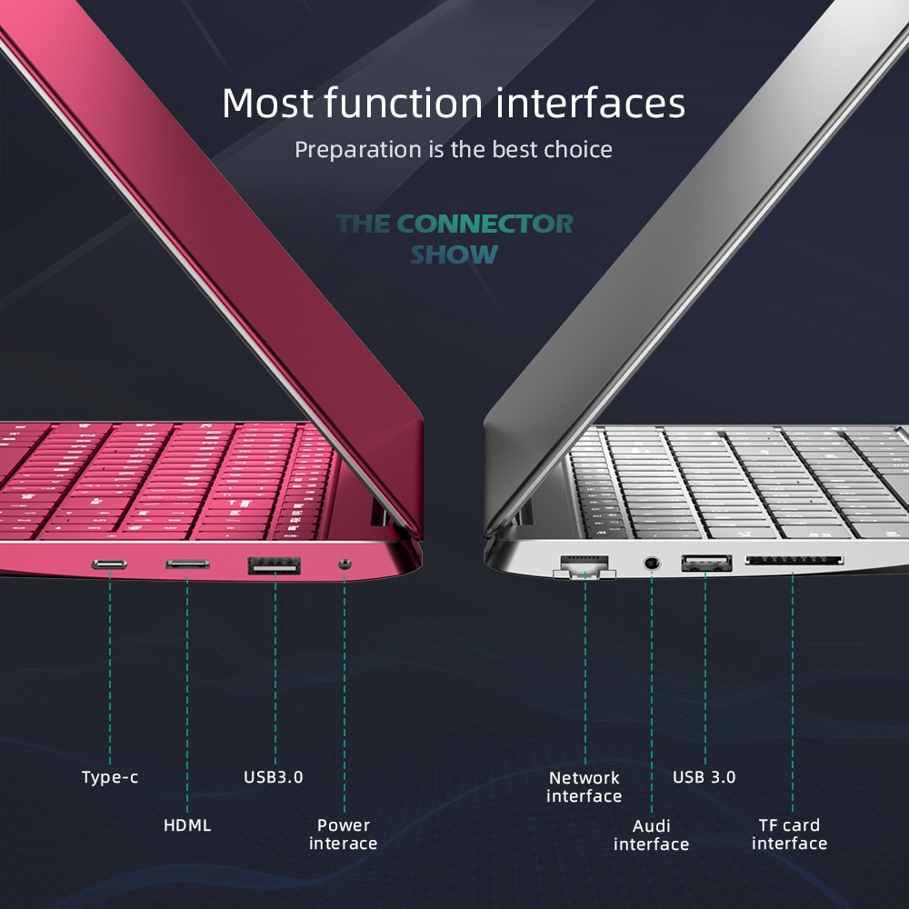 Dere-Laptop-MBook-M11-15-6-12GB-RAM-512GB-SSD-Intel-Celeron-N5095-with-Fingerprint-Unlock-5