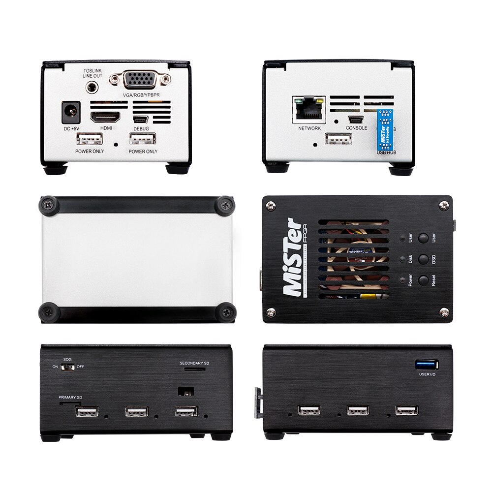 Mister-FPGA-kit-128MB-SDRAM-and-DE-10-main-board-with-The-Metal-Case-Retro-Video-2