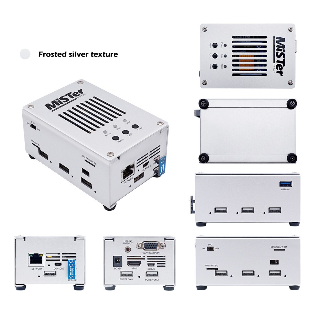 Mister-FPGA-kit-128MB-SDRAM-and-DE-10-main-board-with-The-Metal-Case-Retro-Video-3