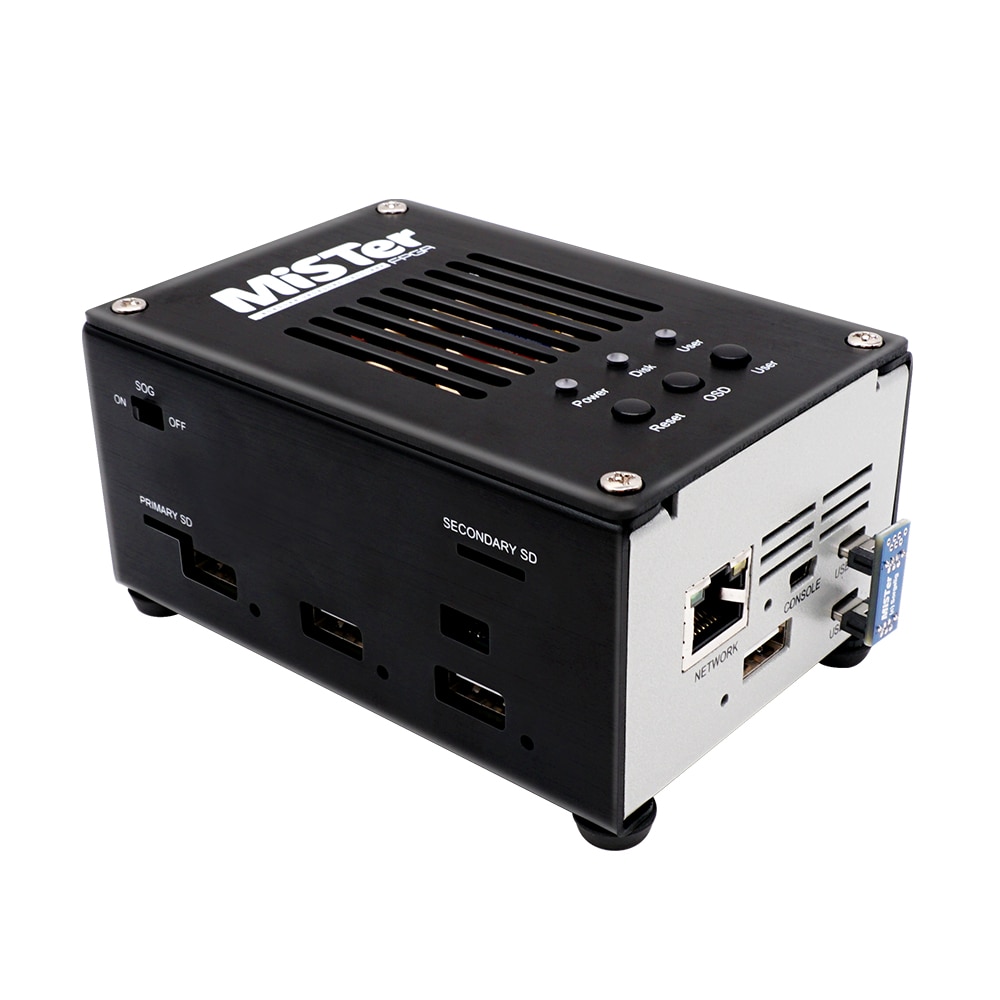 Mister-FPGA-kit-128MB-SDRAM-and-DE-10-main-board-with-The-Metal-Case-Retro-Video