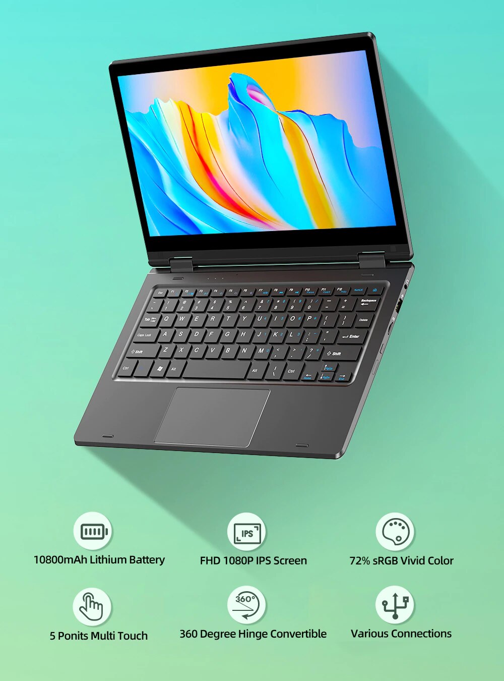 UPERFECT-11-6-Inch-Portable-Monitor-PC-Gamer1920-1080-Touchscreen-With-10800mAh-Battery-For-Laptop-Phone-1