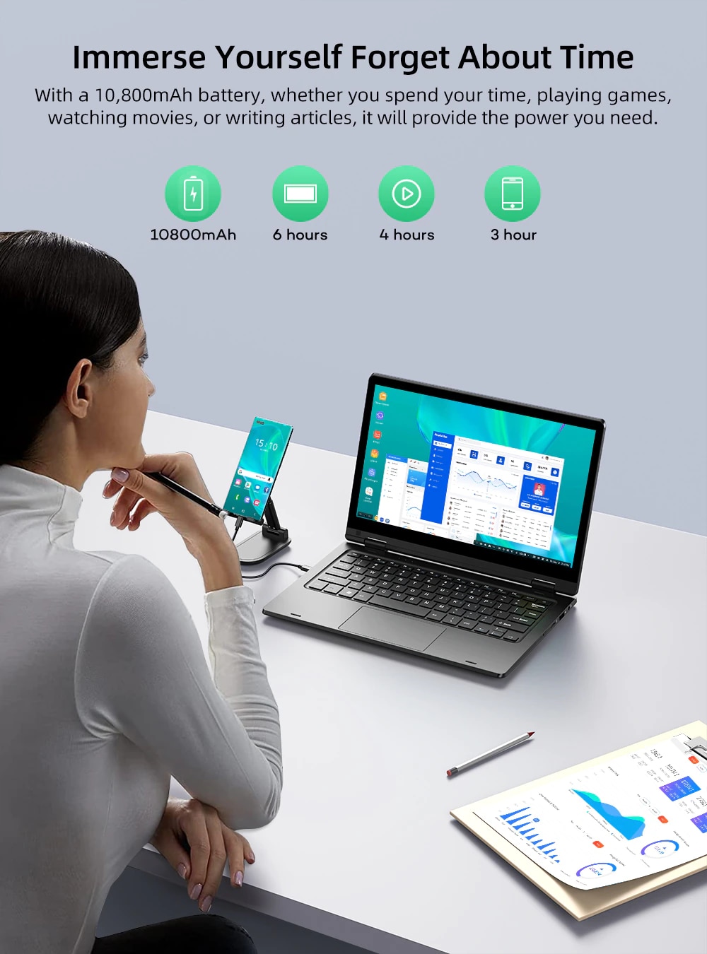 UPERFECT-11-6-Inch-Portable-Monitor-PC-Gamer1920-1080-Touchscreen-With-10800mAh-Battery-For-Laptop-Phone-2