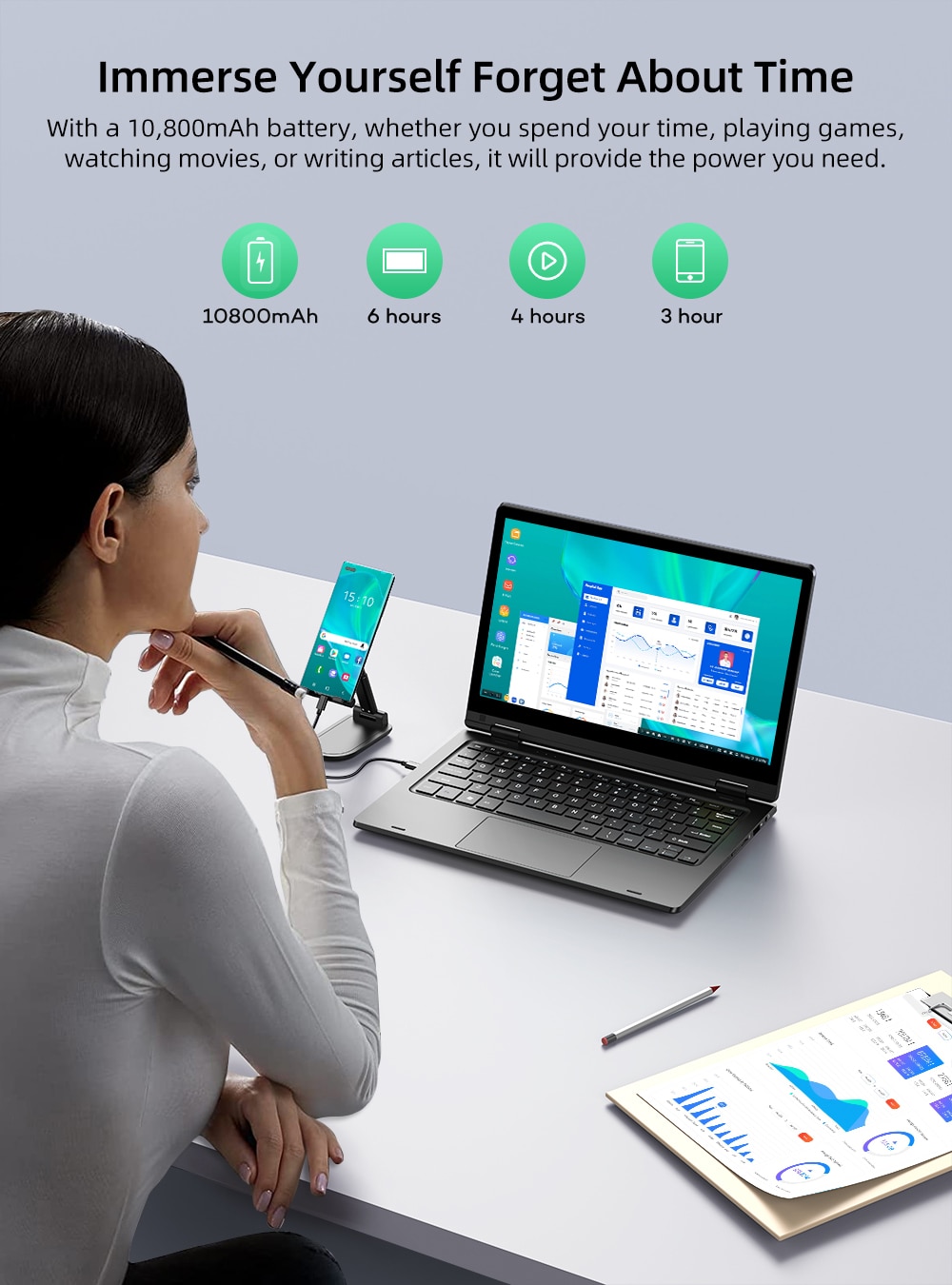 UPERFECT-Battery-Keyboard-Portable-Monitor-11-6-Inch-Full-HD-1080P-IPS-Touchscreen-For-Samsung-Dex-2