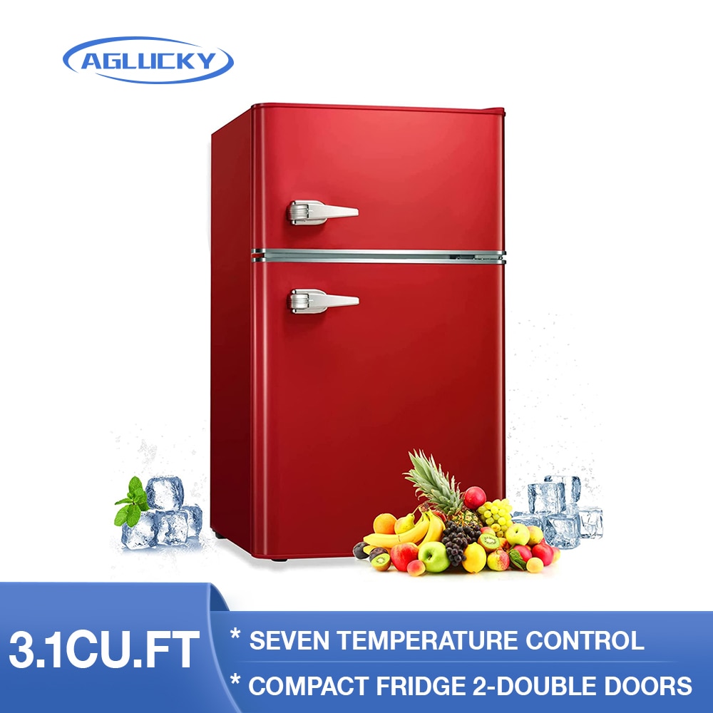 AGLUCKY-3-1Cu-Ft-Mini-Refrigerator-Compact-Fridge-2-Double-Doors-Storage-Beverages-Vegetables-Suitable-for