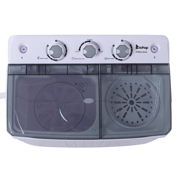 US-Standard-16-5Lbs-Washing-Machine-110V-400W-Double-Tub-Semi-Automatic-Washing-Machine-Grey-Cover-2