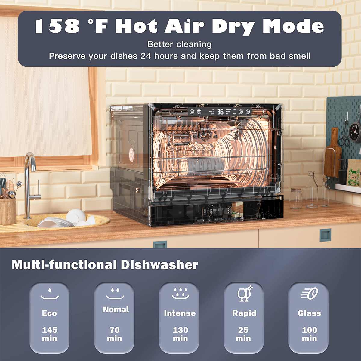 Warmtoo-6-Place-Set-Full-Automatic-Countertop-Dishwasher-5-Washing-Modes-Home-Embed-Washing-Machine-Drying-3